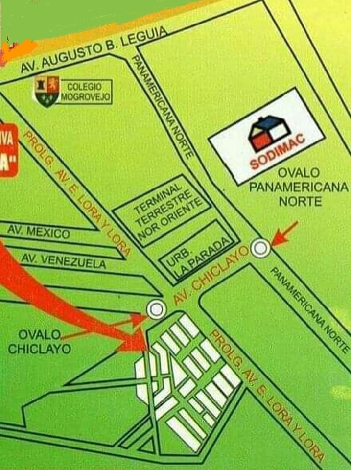 Venta de Terreno en Jose Leonardo Ortiz, Lambayeque 120m2 area total - vista principal