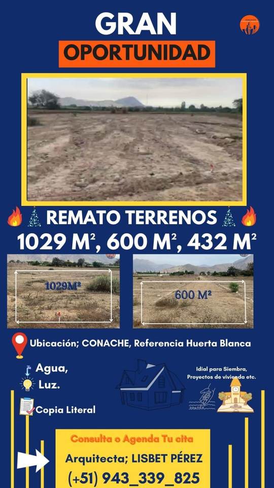 Venta de Terreno en Trujillo, La Libertad - vista principal