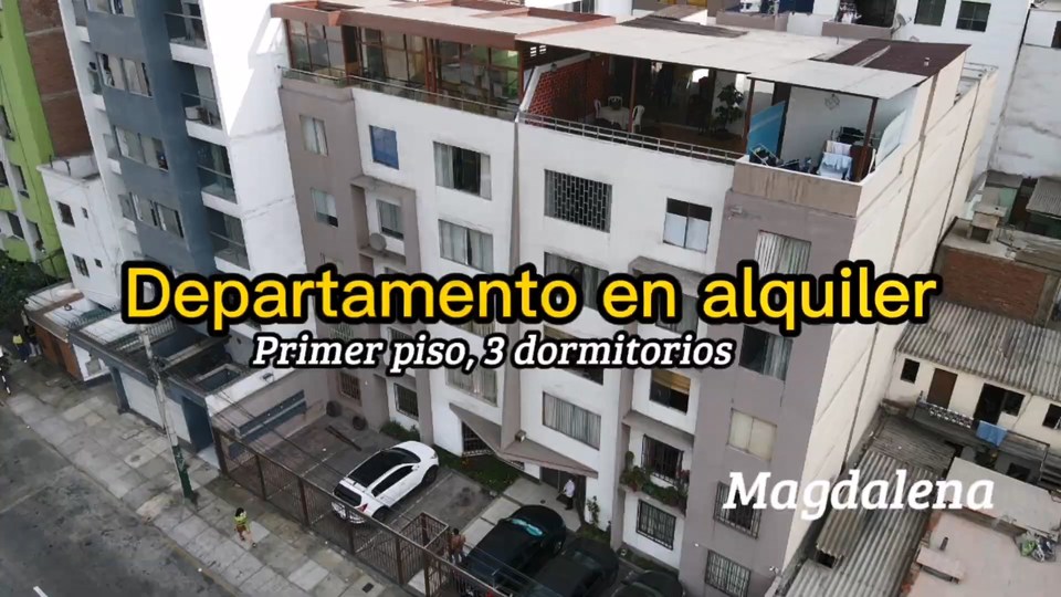 Alquiler de Departamento en Magdalena Del Mar, Lima - vista principal
