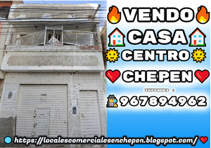 Venta de Casa en Chepen, La Libertad con 2 baños - vista principal