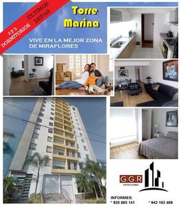 Venta de Departamento en Miraflores, Lima con 2 dormitorios - vista principal