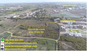 Venta de Terreno en Pimentel, Lambayeque 20200m2 area total - vista principal