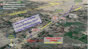 Venta de Terreno en La Victoria, Lambayeque 20000m2 area total - vista principal