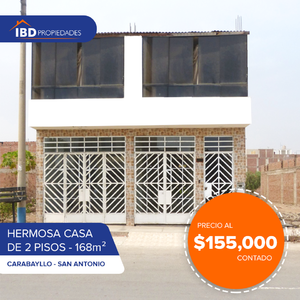 Venta de Casa en Puente Piedra, Lima 168m2 area total - vista principal