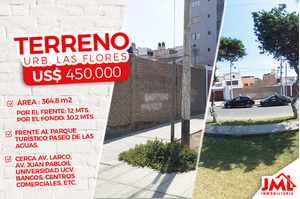 Venta de Terreno en Trujillo, La Libertad 365m2 area total - vista principal