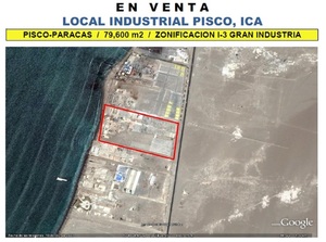 Venta de Local en Paracas, Ica 79600m2 area total - vista principal