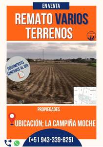 Venta de Terreno en Trujillo, La Libertad 723m2 area total - vista principal