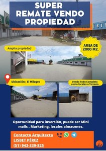 Venta de Local en Trujillo, La Libertad 2000m2 area total - vista principal