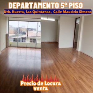 Venta de Departamento en Trujillo, La Libertad 90m2 area total - vista principal