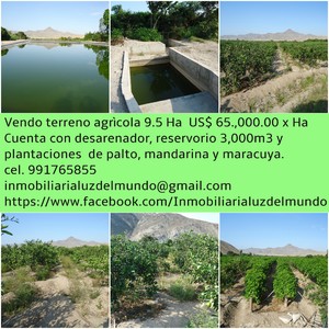 Venta de Terreno en Huaral, Lima 95000m2 area total - vista principal