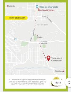 Venta de Terreno en Characato, Arequipa 12 metros fondo - vista principal