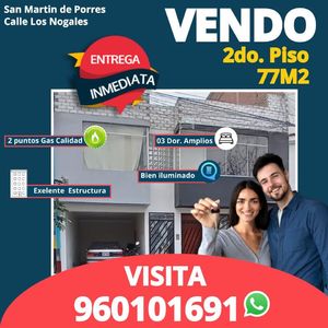 Venta de Departamento en San Martin De Porres, Lima con 3 dormitorios - vista principal