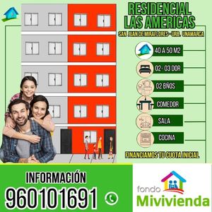 Venta de Departamento en San Juan De Miraflores, Lima con 2 dormitorios - vista principal