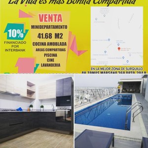 Venta de Departamento en Surquillo, Lima con 1 dormitorio - vista principal