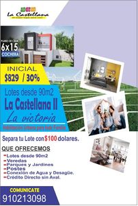 Venta de Terreno en La Victoria, Lambayeque 90m2 area total - vista principal