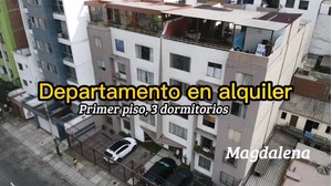 Alquiler de Departamento en Magdalena Del Mar, Lima con 3 dormitorios - vista principal