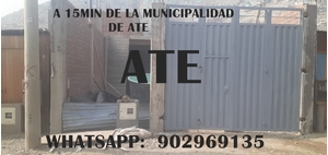 Venta de Terreno en Ate, Lima 90m2 area total - vista principal