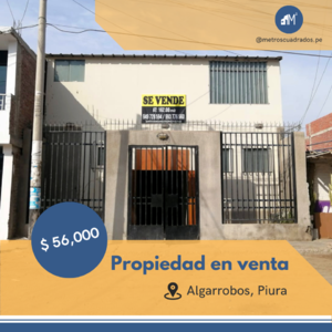 Venta de Local en Piura con 2 baños 162m2 area total - vista principal