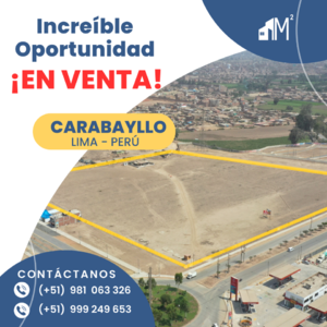 Venta de Terreno en Carabayllo, Lima estado Entrega inmediata - vista principal