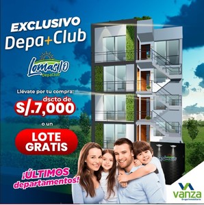 Venta de Departamento en Lurigancho, Lima con 2 dormitorios - vista principal