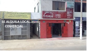 Alquiler de Local en San Juan De Miraflores, Lima con 2 baños - vista principal