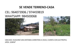 Venta de Terreno en Cajamarca 1040m2 area total estado Preventa - vista principal