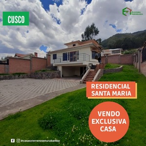 Venta de Casa en Cusco 4882m2 area total 198m2 area construida - vista principal